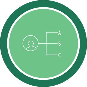 Channel Icon Framed Green