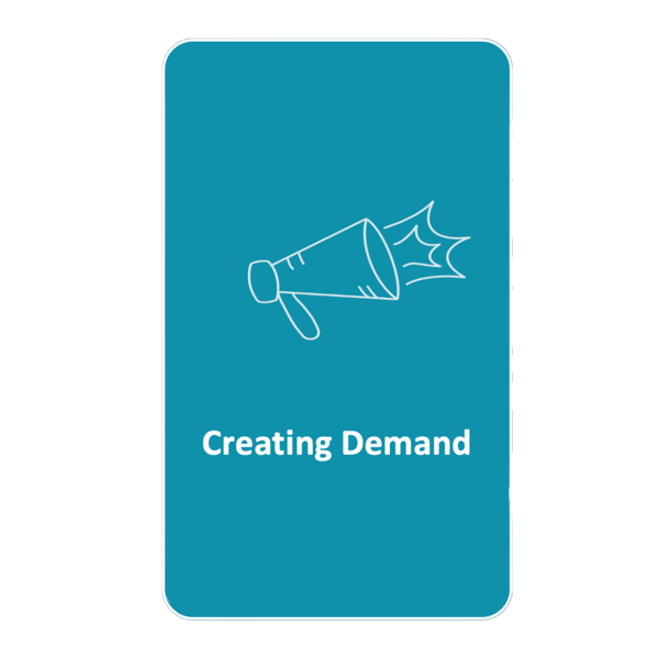 Creating Demand