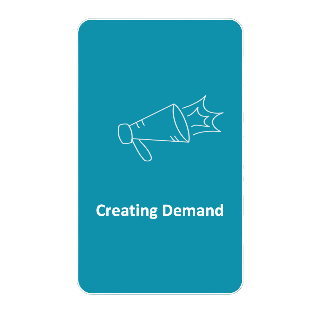 Creating Demand Single Creating Demand Single