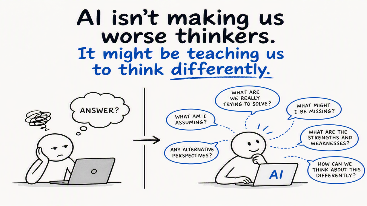  AI Is Not Reducing Expertise. It Is Changing Where Expertise Shows Up